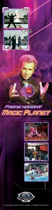 Magic Planet series poster collage